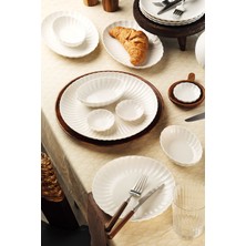 UltraMint 18 Parça Kahvaltı Takımı, Şık ve Dayanıklı Seramik Set, 6 Kişilik