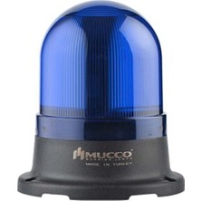 PremiumPort 70MM Çap Flaşör Buzzerli 24V/DC Yeşil Tepe Lambası