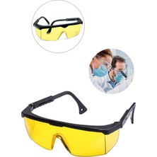 PremiumPort Ayarlanabilir Laboratuvar Gözlüğü, Çapak Gözlüğü, Güvenli ve Konforlu Kullanım