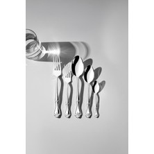 UltraMint Şık ve Dayanıklı 30 Parça Çatal Kaşık Takımı, 6 Kişilik, Kutulu Set