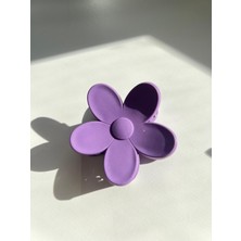 Luciaonline Mor Flower Clips Saç Tokası