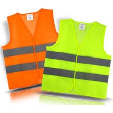 PremiumPort Turuncu Güvenlik Yeleği, Hafif ve Konforlu, Günlük Kullanım Için Ideal