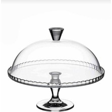 UltraMint Şık Ayaklı Kek ve Kurabiye Pasta Fanusu, Lezzetli Sunumlar Için Ideal