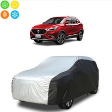 AUTOES Mg Zs Araba Brandası Oto Branda Gri-Siyah