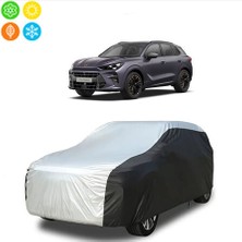 AUTOES Cupra Terramar Araba Brandası Oto Branda Gri-Siyah