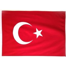 Delixa Zc Bayrak Alpaka Kumaş Fabrikasyon Baskı Türk Bayrağı 70X105 cm