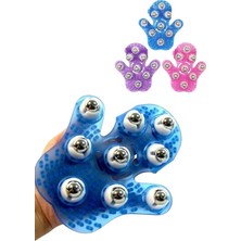 Poebgo Family's Masaj Aleti El Şeklinde Omuz Bacak Bilyeli Masaj Eldiveni El Şekilli