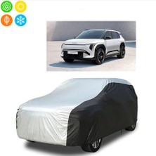 AUTOES Kia Ev3 Araba Brandası Oto Branda Gri-Siyah