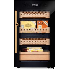 Tobacium Afidano Elektrikli Humidor AEH001 – 850 Kapasiteli, Çelik Kasalı, Akıllı Kontrol Sistemli