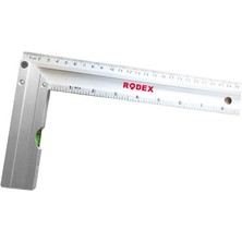 Rodex 400MM Su Terazili Alüminyum Gönye