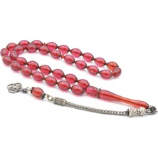 Murty99 Mor Sıkma Kehribar Tesbih