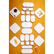 UltraMint 24 Parça Bambu Serisi Kahvaltı ve Yemek Takımı Seti