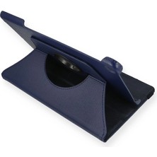 BT Teknik Lenovo Tab M10 TB328FU Kılıf 360 Tablet Deri Kılıf - Lacivert