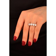 CEBECİ Cebeci 14 Ayar Beştaş Altın Yüzük