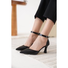 Shoegar Kadın Siyah Topuklu Ayakkabı EATR12MS01A