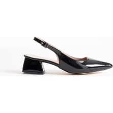 Shoegar Siyah Rugan Kadın Ayakkabı EATR16MS04F