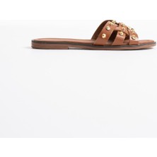 Shoegar Taba Hakiki Deri Terlik EATR31MY68E