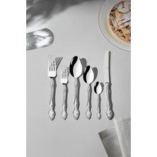 UltraMint Modern 36 Parça Çatal Kaşık Bıçak Takımı, Şık ve Dayanıklı Tasarım