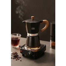 PremiumPort 6-Cup Kahve Demleme Ekipmanı, Pratik ve Şık Kahve Keyfi