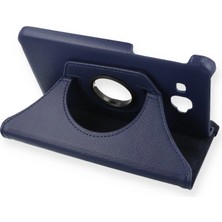 BT Teknik Samsung Galaxy T280 Tab A 7 Kılıf 360 Tablet Deri Kılıf - Lacivert