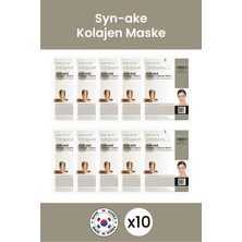 DERMAL Sıkılaştırıcı Yaşlanma Karşıtı Syn-ake Kolajen Maske X10 Adet