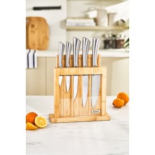 UltraMint Samuray Nagoya Vigor 7 Parça Bıçak Seti ve Kesme Tahtası