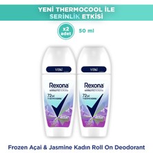 Rexona Thermocool Kadın Roll On Deodorant Frozen Açai & Jasmine 50 ml X2