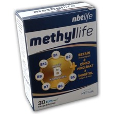Marka Nbt Life Methyllife 30 Kapsül