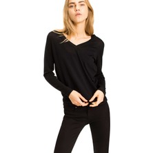 Tommy Hilfiger Kadın Gri Tommy Hilfiger New Guvera V-Nk Swtr Kadın Gri Kazak