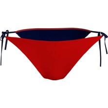 Tommy Hilfiger Kadın Kırmızı Tommy Hilfiger Strıng Sıde Tıe Chee Kadın Kırmızı Bikini Altı