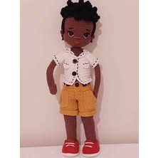 Evim Oyuncak Dünyası Kewin Barby Amigurumi Organik