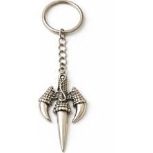 Herşey Nota Metal Pençe Formlu Figür Anahtarlık – Dekoratif Tasarım Anahtarlık