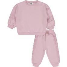 Civil Baby Dantelli 6-18 Ay Takım - Lila 12-18 Ay