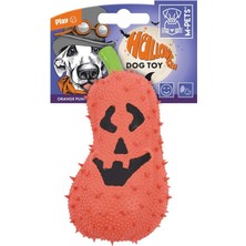 M-Pets Halloween Pumpkin Kauçuk Köpek Oyuncağı 7X6.5X14 cm Pembe