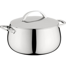 Berghoff Home Belly Kapaklı Tencere 24CM Stellar Çelik