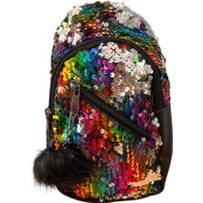 Rose Çocuk Pullu Ön Omuz Çanta En 15 cm Boy 25 cm