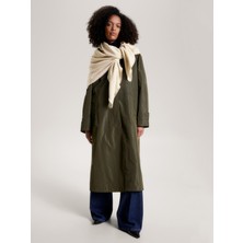 Tommy Hilfiger Kadın Krem Tommy Hilfiger Monogram Fıl Coupe S Kadın Krem Eşarp