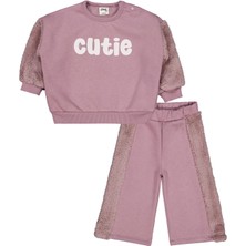 Civil Baby Cutie Baskılı 6-18 Ay Takım - Lila 12-18 Ay