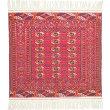 Kilim Co. El Dokuma Kare Türkmen Buhara Halısı 136X141 cm (1.92 M²)
