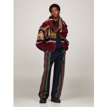 Tommy Hilfiger Kadın Kırmızı Tommy Hilfiger Th x P Large Square Kadın Kırmızı Eşarp