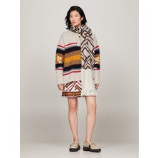 Tommy Hilfiger Kadın Bej Tommy Hilfiger Th x P Scarf Kadın Bej Atkı