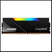 Twinmos TMD516GB6000URGB36B, Voltx, 16GB,  Ddr5, 6000MHZ, CL36, 1.35V, Rgb, Desktop Ram (Soğutuculu)