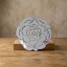 Güral Porselen Rose Premium Hand Made Dekoratif Porselen Tabak 21 cm