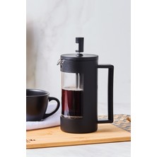 PremiumPort Şık 350 ml Cam French Press, Pratik ve Dayanıklı Kahve Demleme Aracı