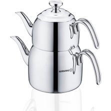 PremiumPort Şık ve Dayanıklı 3.5 Lt Çaydanlık Takımı, Pratik Kullanım Için Ideal