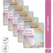 Dermokil Inci Kağıt Yüz Maskesi (Hassas Ciltler Için) 20 G x 5 Adet