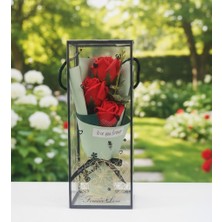 Hediye Paketim Şık Buket Gül Sevgililer Günü Hediyesi - Dekorasyon