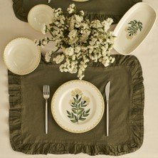 UltraMint 10 Parça Porselen Kahvaltı Seti, 4 Kişilik, Şık ve Dayanıklı Tasarım