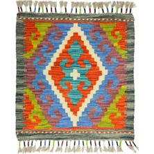 Kilim Co. El Dokuma Afgan Kilim 50X50 cm (0.25 M²)