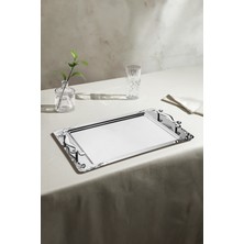 UltraMint Şık Çelik Çay Tepsisi ile Çay Keyfini Zenginleştirin